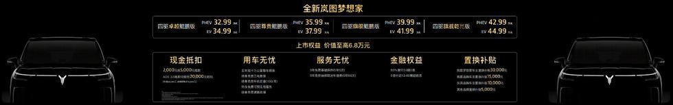 32.99萬元起售!搭載華為智駕,全新嵐圖夢(mèng)想家正式上市!